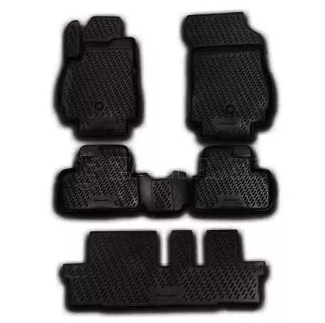Novline ΜΑΡΚΕ ΠΑΤΑΚΙΑ ΣΕ ΣΚΑΦΗ TPE ΛΑΣΤΙΧΟ ΓΙΑ CHEVROLET ORLANDO 5D 2011-2015  ΣΕ ΜΑΥΡΟ ΧΡΩΜΑ NOVLINE - 5 ΤΕΜ. CARCHV00017/NV 