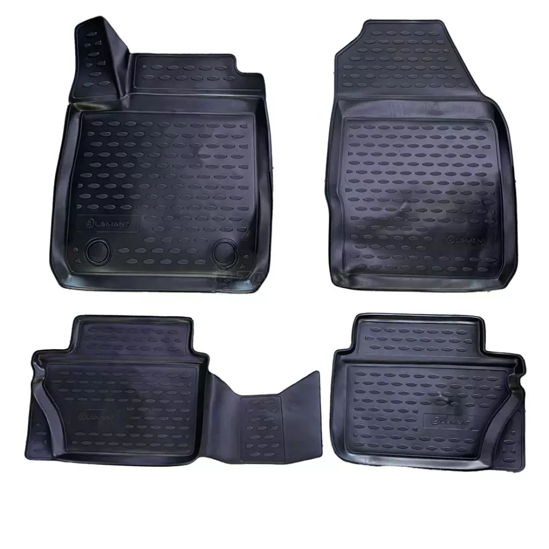 Novline ΜΑΡΚΕ ΠΑΤΑΚΙΑ ΣΕ ΣΚΑΦΗ TPE ΛΑΣΤΙΧΟ ΓΙΑ FORD FIESTA 4D / 5D 2008-2017 ΣΕ ΜΑΥΡΟ ΧΡΩΜΑ NOVLINE - 4 ΤΕΜ. EXP.1624172/NV