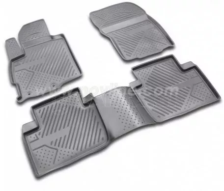 Novline ΜΑΡΚΕ ΠΑΤΑΚΙΑ ΣΕ ΣΚΑΦΗ TPE ΛΑΣΤΙΧΟ ΓΙΑ CITROEN C-CROSSER 5D 2008-2014  ΣΕ ΜΑΥΡΟ ΧΡΩΜΑ NOVLINE - 4 ΤΕΜ. NLC.10.14.210K/NV 