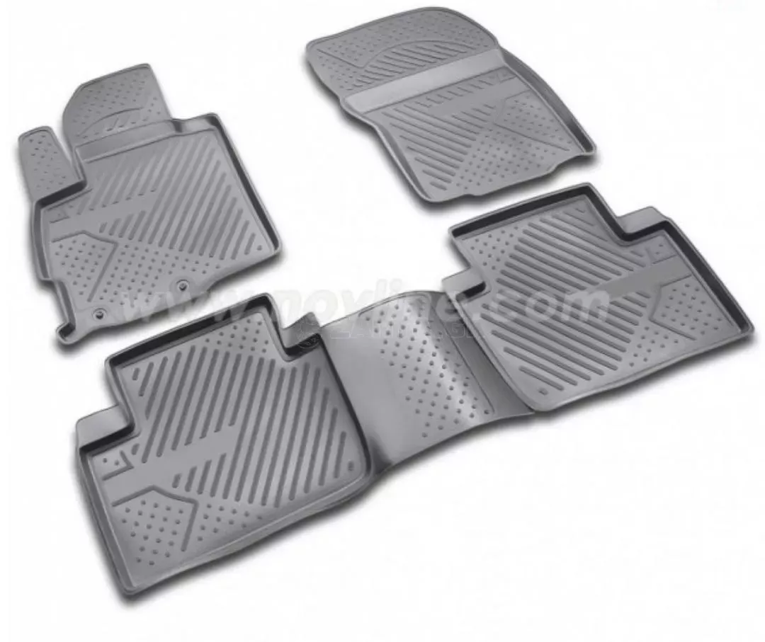 Novline ΜΑΡΚΕ ΠΑΤΑΚΙΑ ΣΕ ΣΚΑΦΗ TPE ΛΑΣΤΙΧΟ ΓΙΑ CITROEN C-CROSSER 5D 2008-2014 ΣΕ ΜΑΥΡΟ ΧΡΩΜΑ NOVLINE - 4 ΤΕΜ. NLC.10.14.210K/NV