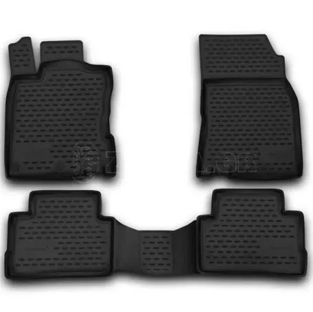 Novline ΜΑΡΚΕ ΠΑΤΑΚΙΑ ΣΕ ΣΚΑΦΗ TPE ΛΑΣΤΙΧΟ ΓΙΑ NISSAN QASHQAI 2014+ / 2018-2021  ΣΕ ΜΑΥΡΟ ΧΡΩΜΑ NOVLINE - 4 ΤΕΜ. CARNIS00041/NV 
