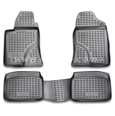 Novline ΜΑΡΚΕ ΠΑΤΑΚΙΑ ΣΕ ΣΚΑΦΗ TPE ΛΑΣΤΙΧΟ ΓΙΑ TOYOTA AVENSIS 04/2003-2009  ΣΕ ΜΑΥΡΟ ΧΡΩΜΑ NOVLINE - 4 ΤΕΜ. NLC.48.04.210K/NV 