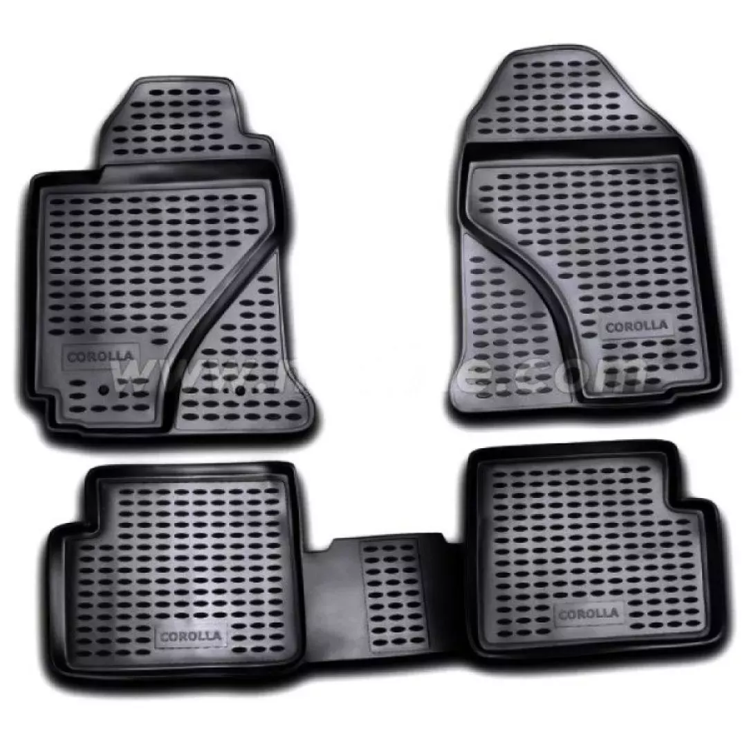 Novline ΜΑΡΚΕ ΠΑΤΑΚΙΑ ΣΕ ΣΚΑΦΗ TPE ΛΑΣΤΙΧΟ ΓΙΑ TOYOTA COROLLA 2002-2007 ΣΕ ΜΑΥΡΟ ΧΡΩΜΑ NOVLINE - 4 ΤΕΜ. NLC.48.03.210K/NV