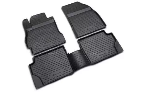 Novline ΜΑΡΚΕ ΠΑΤΑΚΙΑ ΣΕ ΣΚΑΦΗ TPE ΛΑΣΤΙΧΟ ΓΙΑ MAZDA 2 10/2007+  ΣΕ ΜΑΥΡΟ ΧΡΩΜΑ NOVLINE - 4 ΤΕΜ. NLC.33.15.210K/NV 