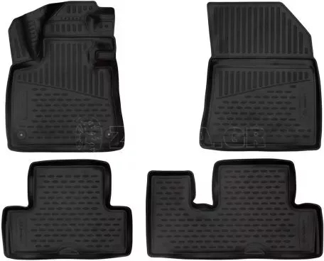 Novline ΜΑΡΚΕ ΠΑΤΑΚΙΑ ΣΕ ΣΚΑΦΗ TPE ΛΑΣΤΙΧΟ ΓΙΑ CITROEN C4 GRAND SPACETOURER 5D 2018+   ΣΕ ΜΑΥΡΟ ΧΡΩΜΑ NOVLINE - 4 ΤΕΜ. EXP.ELEMENT3D02477210K/NV 