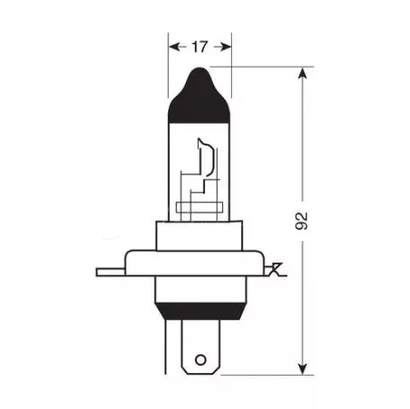 Lampa HS1 12V 35/35W 4.150K BLUE-XENON 1ΤΕΜ. 9151.5-LM 