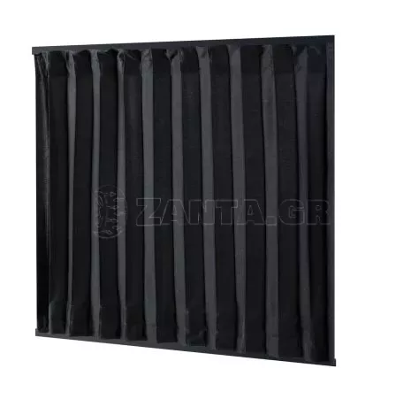 Lampa ΚΟΥΡΤΙΝΑΚΙΑ ΠΛΑΙΝΑ LIMOUSINE (S) 32/37x50cm 2ΤΕΜ. L6680.0 