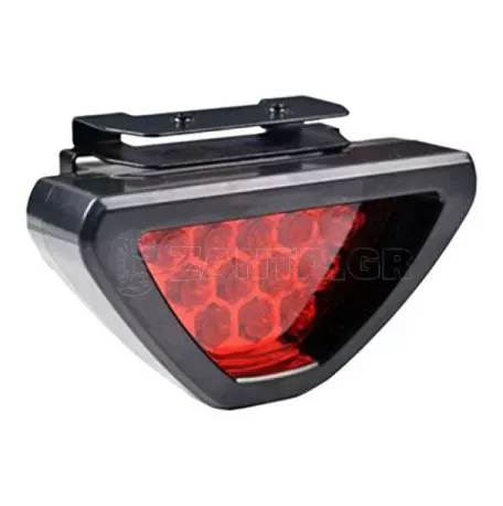 Simoni Racing ΤΡΙΤΟ STOP LED ΚΟΚΚΙΝΟ UNIVERSAL 120x70x50 mm SRSTOP 