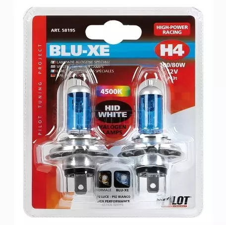 Lampa H4 12V 100/80W BLU-XE 4.500K +20% BLISTER 2ΤΕΜ. L5819.5 