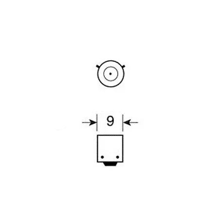Lampa ΛΑΜΠΑΚΙ HY21W/12V BAY9s 2 ΤΕΜΑΧΙΑ L5812.0 
