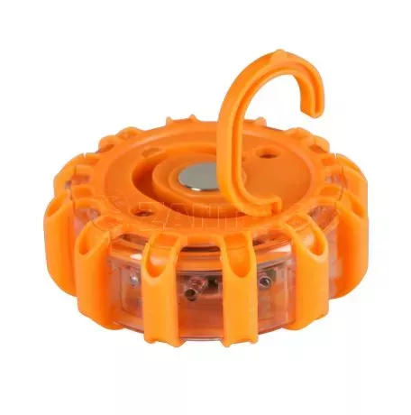 Lampa ΦΩΣ ΑΣΦΑΛΕΙΑΣ ΕΚΤΑΚΤΗΣ ΑΝΑΓΚΗΣ 150mm ΜΕ 17LED 5 ΧΡΗΣΕΩΝ ΜΑΓΝΗΤΙΚΟ (ΜΠΑΤΑΡΙΕΣ 2xAAA) L6585.4 