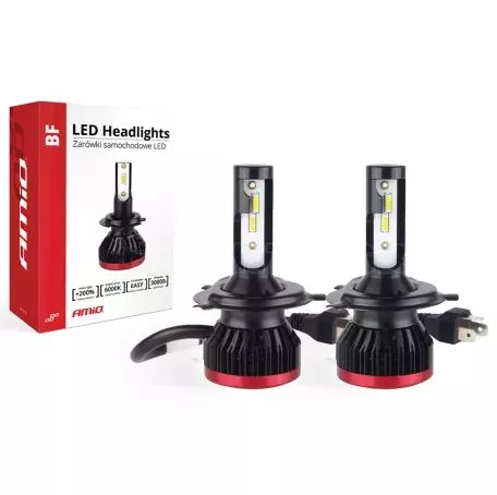 AMIO H4 BF-SERIES 6-18V 50W ETi-1860 2X25W 6.000K 3100lm LED (ΜΕ ΑΝΕΜΙΣΤΗΡΑΚΙ) -2ΤΕΜ 02241/AM 