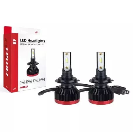 AMIO H7 BF-SERIES 6-18V 50W ETi-1860 2X25W 6.000K 3100lm LED (ΜΕ ΑΝΕΜΙΣΤΗΡΑΚΙ) -2ΤΕΜ 02242/AM 