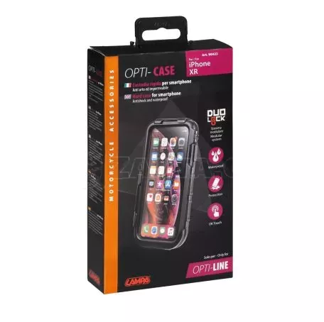 Optiline Θήκη Κινητού Hard Case της σειράς Optiline για Apple iPhone XR, συμβατή με Βάσεις Στήριξης Κινητού Optiline για Μηχανή με σύστημα Duolock 9042.2-LM 
