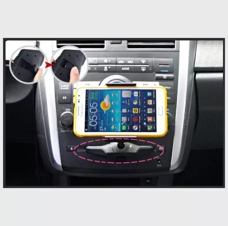 XENOMIX  ΒΑΣΗ ΣΤΗΡΙΞΗΣ XENOMIX CD SMART ΚΙΝΗΤΟΥ/GPS (6>9,5 cm) ΓΙΑ ΤΗΝ ΥΠΟΔΟΧΗ/ΕΓΚΟΠΗ CD (ΜΑΥΡΟ) SHG-S5000/XNM 