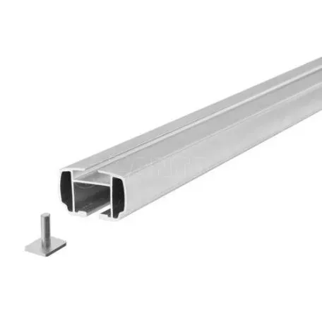 Lampa ΜΠΑΡΕΣ ΟΡΟΦΗΣ YURO (XL) 140cm ΑΛΟΥΜΙΝΙΟΥ 2ΤΕΜ. ΜΕ ΚΛΕΙΔΑΡΙΕΣ ΓΙΑ ΟΧΗΜΑΤΑ ΜΕ STANDARD RAILING N15047 