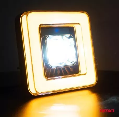 AMIO ΠΡΟΒΟΛΕΑΣ ΕΡΓΑΣΙΑΣ ΤΕΤΡΑΓΩΝΟΣ LED 45W 9-36V 8.000lm 6.500K AWL57 AMIO - 1 ΤΕΜ. 04198/AM 