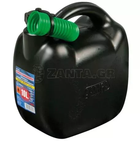 Lampa ΜΠΕΤΟΝΙ ΠΛΑΣΤΙΚΟ ΜΕ ΣΤΟΜΙΟ ΚΑΤΑΛΛΗΛΟ ΓΙΑ ΟΛΑ ΤΑ ΚΑΥΣΙΜΑ ΜΑΥΡΟ JERRY CAN 10LT 6698.1-LM 