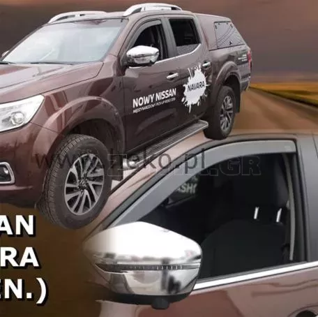 Heko ΑΝΕΜΟΘΡΑΥΣΤΕΣ ΑΥΤΟΚΙΝΗΤΟΥ ΓΙΑ NISSAN NAVARA 4D 2014>    ΖΕΥΓΑΡΙ ΑΠΟ ΕΥΚΑΜΠΤΟ ΦΙΜΕ ΠΛΑΣΤΙΚΟ HEKO - 2 ΤΕΜ. ΑΝΕΜ.24292 