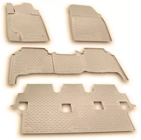 Novline ΜΑΡΚΕ ΠΑΤΑΚΙΑ ΣΕ ΣΚΑΦΗ TPE ΛΑΣΤΙΧΟ ΓΙΑ TOYOTA LAND CRUISER 200 11/2007-2015  ΣΕ ΜΠΕΖ ΧΡΩΜΑ NOVLINE - 5 ΤΕΜ. NLC.48.17.212K/NV 