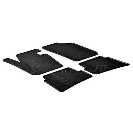 Lampa ΜΑΡΚΕ ΠΑΤΑΚΙΑ ΣΕ ΣΚΑΦΗ ΛΑΣΤΙΧΟ ΓΙΑ SEAT IBIZA 06/2008-2017 SUMISURA ΣΕ ΜΑΥΡΟ ΧΡΩΜΑ ME ΚΟΥΜΠΩΜΑΤΑ LAMPA - 4 ΤΕΜ. L2445.0 