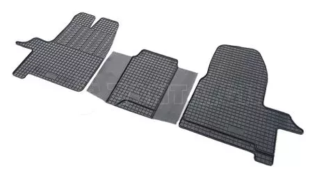Cik ΜΑΡΚΕ ΠΑΤΑΚΙΑ ΣΕ ΣΚΑΦΗ ΛΑΣΤΙΧΟ ΓΙΑ FORD TRANSIT 2/3ΘΕΣΙΟ 2014+ / TOURNEO CUSTOM 2/3ΘΕΣΙΟ 2012+ (1Η ΣΕΙΡΑ ΚΑΘΙΣΜΑΤΩΝ) ΣΕ ΜΑΥΡΟ ΧΡΩΜΑ ΧΩΡΙΣ ΚΟΥΜΠΩΜΑΤΑ CIK - 3 ΤΕΜ. RM.FO.0001/CK 