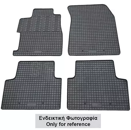 Cik ΜΑΡΚΕ ΠΑΤΑΚΙΑ ΣΕ ΣΚΑΦΗ ΛΑΣΤΙΧΟ ΓΙΑ FORD RANGER 2012+ ΣΕ ΜΑΥΡΟ ΧΡΩΜΑ ΜΕ ΚΟΥΜΠΩΜΑΤΑ CIK - 4 ΤΕΜ. RM.FO.0024/CK 