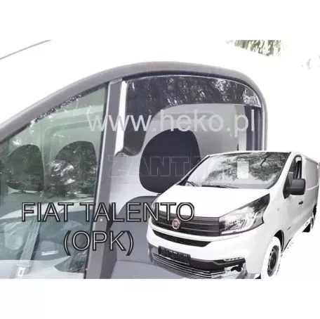 Heko ΑΝΕΜΟΘΡΑΥΣΤΕΣ ΑΥΤΟΚΙΝΗΤΟΥ ΓΙΑ FIAT TALENTO 2016> / OPEL VIVARO II 2014>2019 / RENAULT TRAFIC III 2014> ΚΟΝΤΟ ΖΕΥΓΑΡΙ ΑΠΟ ΕΥΚΑΜΠΤΟ ΦΙΜΕ ΠΛΑΣΤΙΚΟ HEKO - 2 ΤΕΜ. ΑΝΕΜ.27150/VAN 