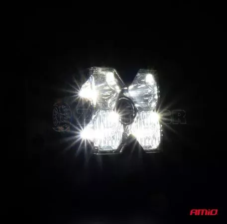 AMIO ΠΡΟΒΟΛΕΑΣ ΕΡΓΑΣΙΑΣ ΤΕΤΡΑΓΩΝΟΣ LED 60W 9-36V 6.000lm 6.500K AWL66 AMIO - 1 ΤΕΜ. 04207/AM 
