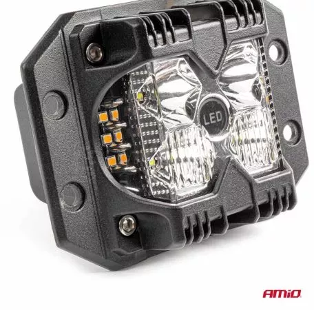 AMIO ΠΡΟΒΟΛΕΑΣ ΕΡΓΑΣΙΑΣ ΤΕΤΡΑΓΩΝΟΣ LED 60W 9-36V 6.000lm 6.500K AWL66 AMIO - 1 ΤΕΜ. 04207/AM 