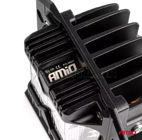 AMIO ΠΡΟΒΟΛΕΑΣ ΕΡΓΑΣΙΑΣ ΤΕΤΡΑΓΩΝΟΣ LED 60W 9-36V 6.000lm 6.500K AWL66 AMIO - 1 ΤΕΜ. 04207/AM 