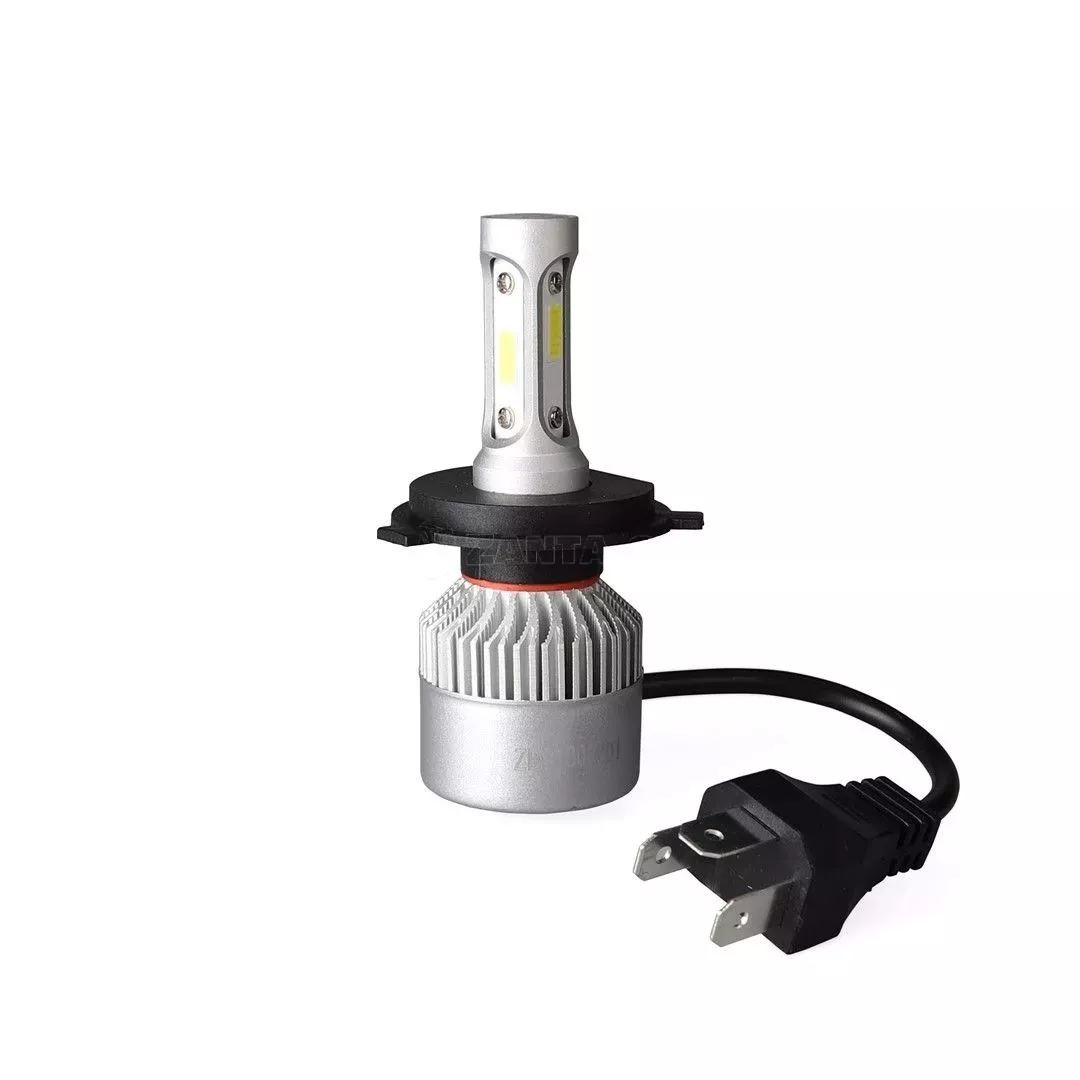 M-tech H4 LED SET C6 9>32V 6.500K 10.000lm 4 X 10W ΛΑΜΠΑ ΜΕ COB EPISTAR 1021 LED ΚΑΙ ΑΝΕΜΙΣΤΗΡΑΚΙ M-TECH - 2 ΤΕΜ. LSC4/MT