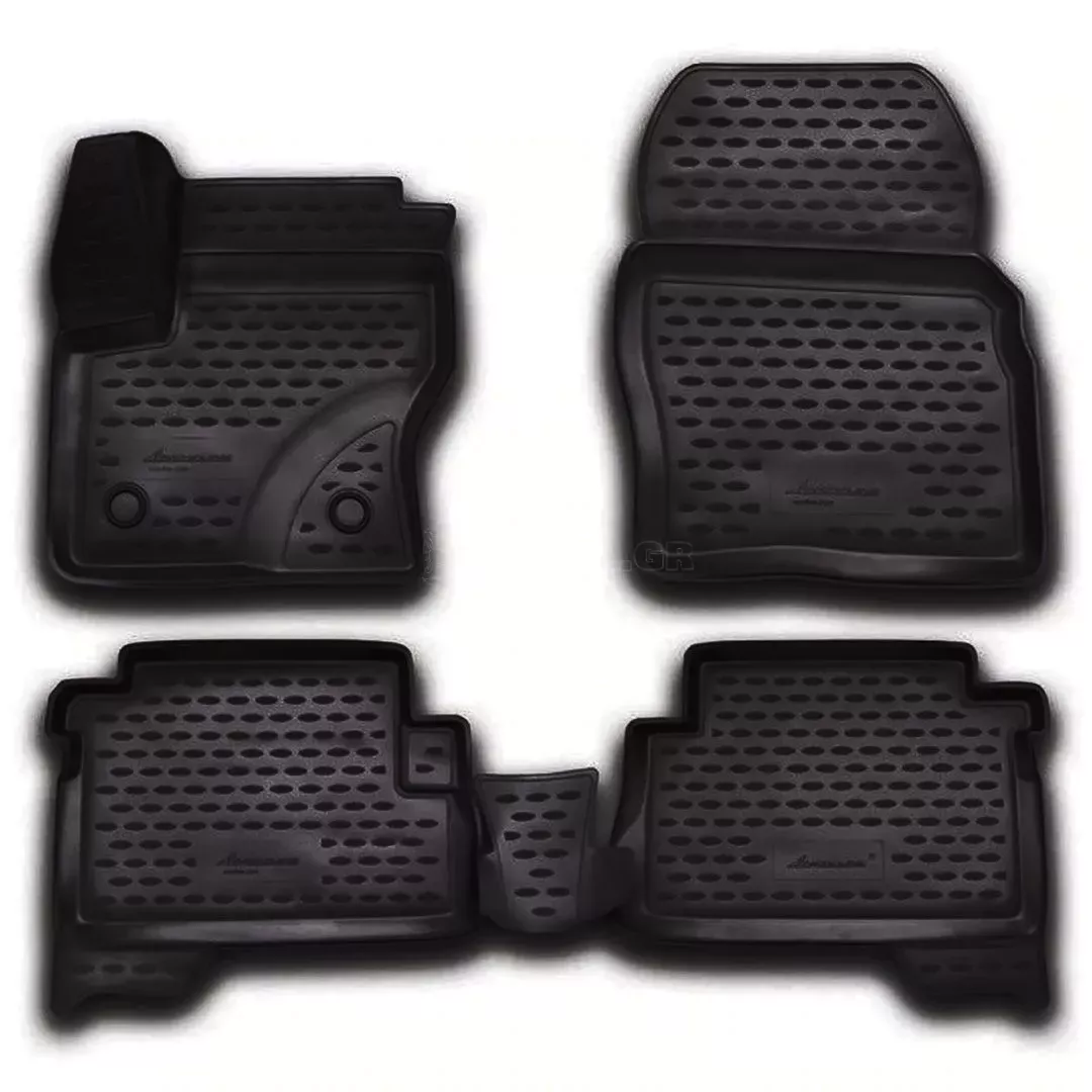 Novline ΜΑΡΚΕ ΠΑΤΑΚΙΑ ΣΕ ΣΚΑΦΗ TPE ΛΑΣΤΙΧΟ ΓΙΑ FORD KUGA 5D 2013-2019 ΣΕ ΜΑΥΡΟ ΧΡΩΜΑ NOVLINE - 4 ΤΕΜ. CARFRD00009K/NV