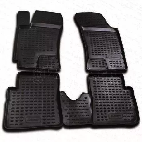 Novline ΜΑΡΚΕ ΠΑΤΑΚΙΑ ΣΕ ΣΚΑΦΗ TPE ΛΑΣΤΙΧΟ ΓΙΑ HYUNDAI GETZ 5D 2002-2008  ΣΕ ΜΑΥΡΟ ΧΡΩΜΑ NOVLINE - 4 ΤΕΜ. NLC.20.08.210H/NV 