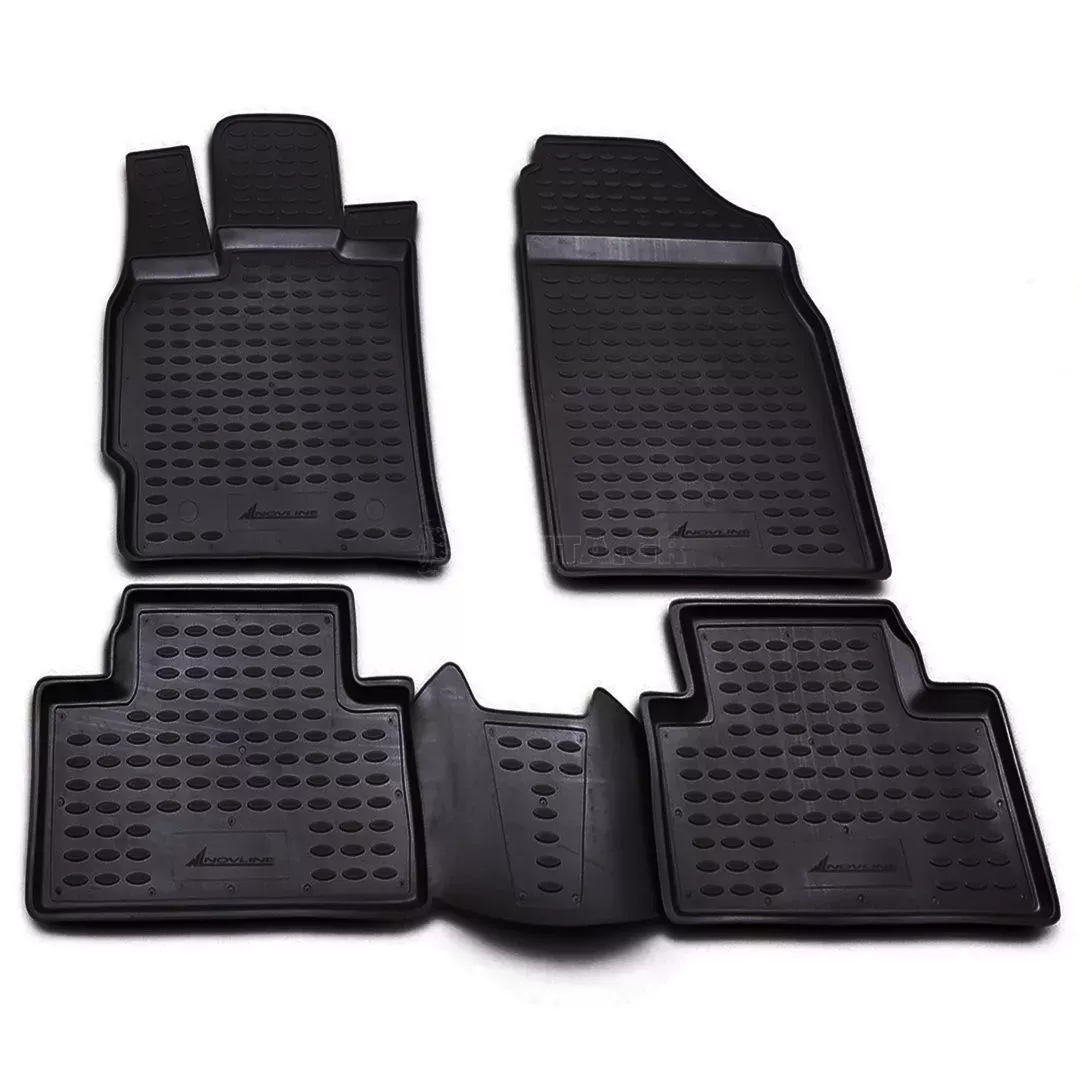 Novline ΜΑΡΚΕ ΠΑΤΑΚΙΑ ΣΕ ΣΚΑΦΗ TPE ΛΑΣΤΙΧΟ ΓΙΑ MAZDA CX7 06/2007-08/2009 ΣΕ ΜΑΥΡΟ ΧΡΩΜΑ NOVLINE - 4 ΤΕΜ. NLC.33.12.210K/NV