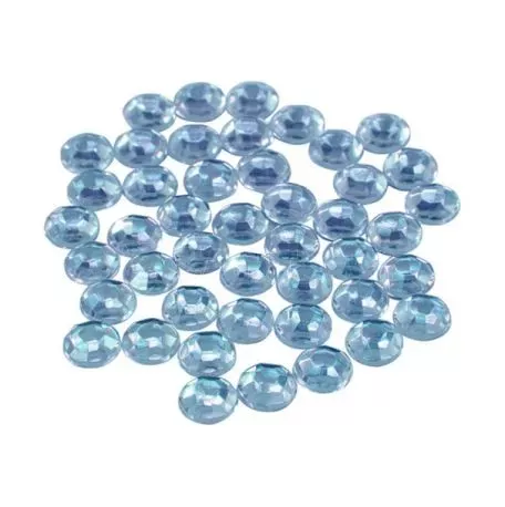 Simoni Racing ΔΙΑΚΟΣΜΗΤΙΚΑ ΑΥΤΟΚΟΛΛΗΤΑ STRASS ΜΠΛΕ 8mm 50ΤΕΜ. SRSD/1B 