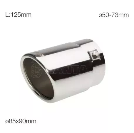 Simoni Racing ΑΚΡΟ ΕΞΑΤΜΙΣΗΣ INOX TRX9 SIMONI RACING - 1 ΤΕΜ. SRTRX/09 
