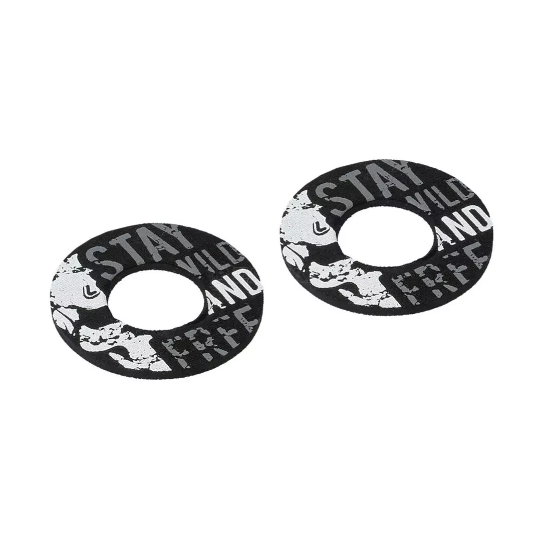 Lampa ΧΕΡΟΥΛΙΑ MOTO DONUT OFF-ROAD ΓΚΡΙ/ΓΚΡΙ 22MM+25MM 12CM 2ΤΕΜ 9057.4-LM