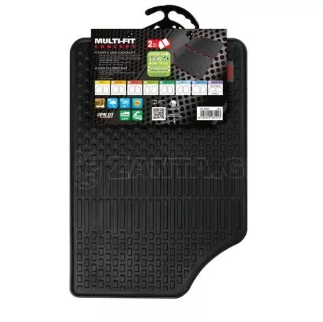 Lampa ΠΑΤΑΚΙΑ ΛΑΣΤΙΧΟ MULTI-FIT CUSTOM SC-2 (47x69cm ΟΔΗΓΟΥ/ 47x69cm ΣΥΝΟΔΗΓΟΥ) 2ΤΕΜ. ΜΗ ΤΟΞΙΚΟ ΥΛΙΚΟ L2654.1 