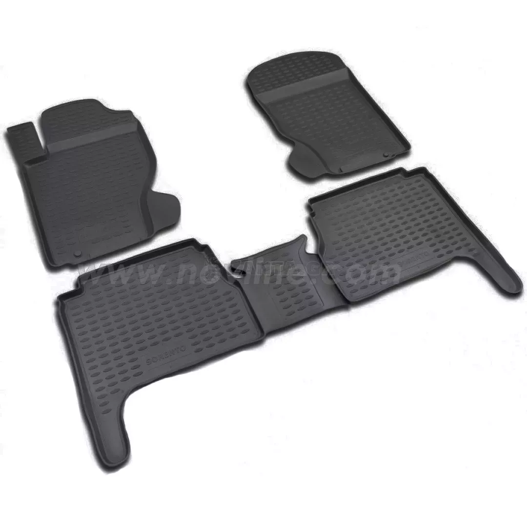 Novline ΜΑΡΚΕ ΠΑΤΑΚΙΑ ΣΕ ΣΚΑΦΗ TPE ΛΑΣΤΙΧΟ ΓΙΑ KIA SORENTO 07/2002-10/2009 ΣΕ ΜΑΥΡΟ ΧΡΩΜΑ NOVLINE - 4 ΤΕΜ. NLC.25.19.210/NV