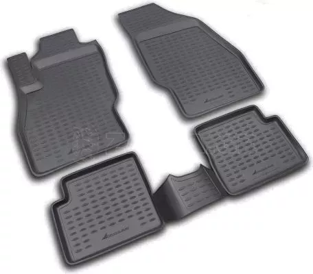Novline ΜΑΡΚΕ ΠΑΤΑΚΙΑ ΣΕ ΣΚΑΦΗ TPE ΛΑΣΤΙΧΟ ΓΙΑ OPEL CORSA D 09/2006-2014 / OPEL CORSA E 2014-2019  ΣΕ ΜΑΥΡΟ ΧΡΩΜΑ NOVLINE - 4 ΤΕΜ. NLC.37.14.210K/NV 