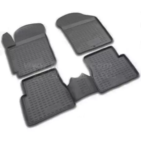 Novline ΜΑΡΚΕ ΠΑΤΑΚΙΑ ΣΕ ΣΚΑΦΗ TPE ΛΑΣΤΙΧΟ ΓΙΑ KIA PICANTO 2004-2011  ΣΕ ΜΑΥΡΟ ΧΡΩΜΑ NOVLINE - 4 ΤΕΜ. NLC.25.08.210/NV 