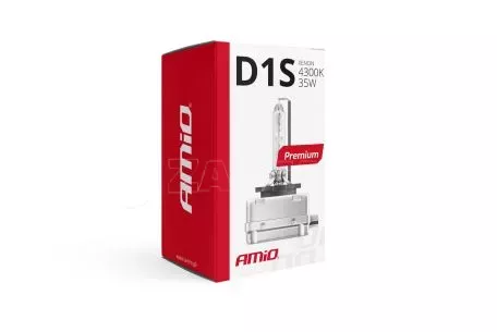 AMIO D1S 12V 4.300k 35W ΑΝΤΑΛΛΑΚΤΙΚΗ ΛΑΜΠΑ PREMIUM ΑΜΙΟ - 1 ΤΕΜ. 01408/AM 
