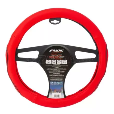 Simoni Racing ΚΑΛΥΜΜΑ ΤΙΜΟΝΙΟΥ PRETTY RED ΚΟΚΚΙΝΟ ΟΙΚΟΛΟΓΙΚΟ ΔΕΡΜΑ 37-39cm SIMONI RACING - 1 TEM. SRCVT/69R 