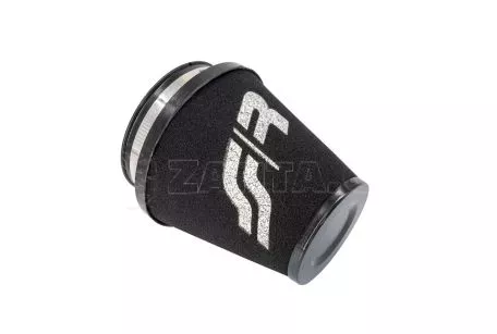 Simoni Racing ΦΙΛΤΡΟΧΟΑΝΗ ΚΩΝΙΚΗ ΜΑΥΡΗ ME LOGO ΛΕΥΚΟ SIMONI ΜΕ 3 ΑΝΤΑΠΤΟΡΕΣ (60/65/70cm) SIMONI RACING - 1 TEM. SRFSR/UM 