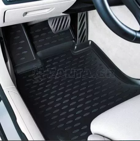 Novline ΜΑΡΚΕ ΠΑΤΑΚΙΑ ΣΕ ΣΚΑΦΗ TPE ΛΑΣΤΙΧΟ ΓΙΑ RENAULT CLIO III 5D 2005-2012  ΣΕ ΜΑΥΡΟ ΧΡΩΜΑ NOVLINE - 4 ΤΕΜ. EXP.NLC.41.12.210/NV 