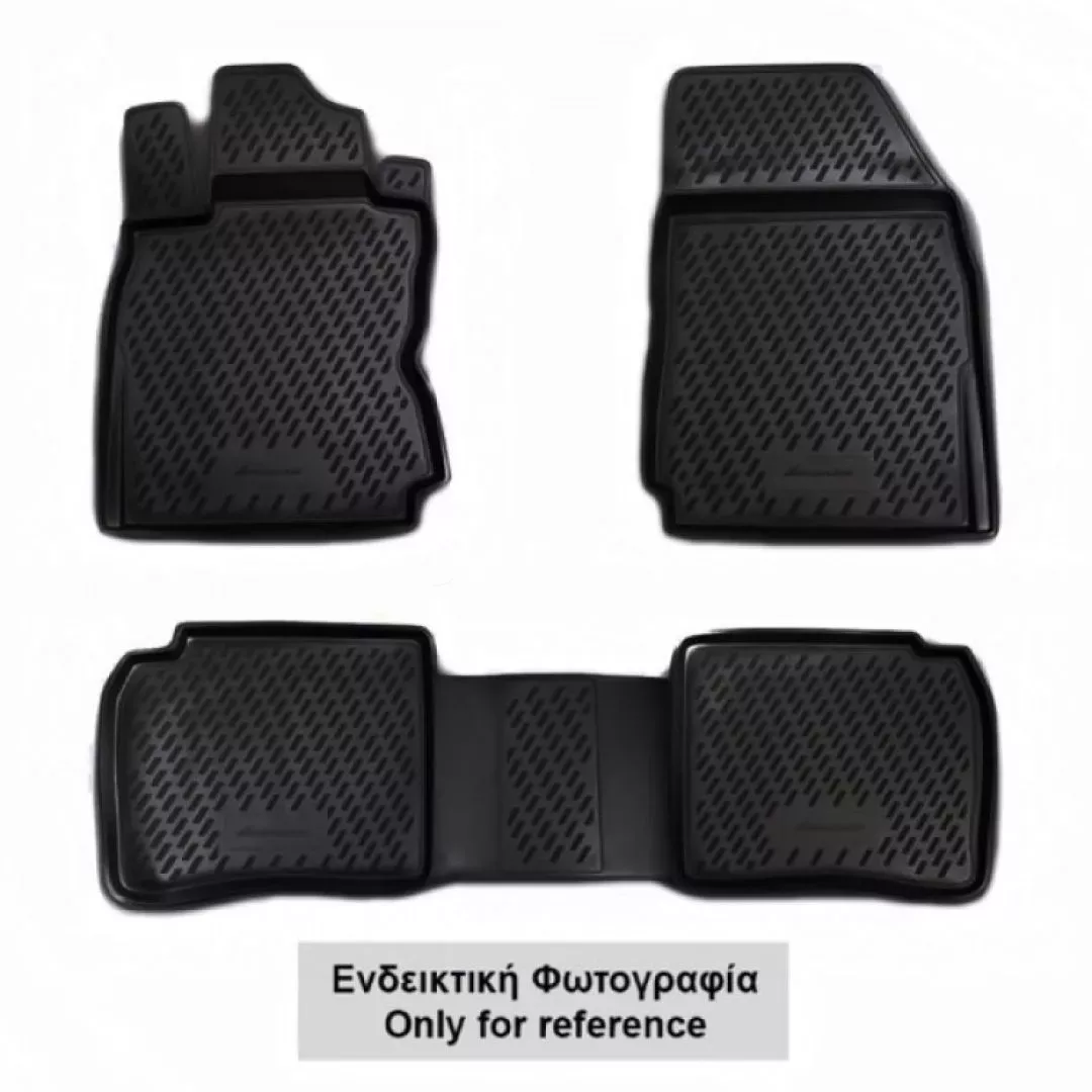 Novline ΜΑΡΚΕ ΠΑΤΑΚΙΑ ΣΕ ΣΚΑΦΗ TPE ΛΑΣΤΙΧΟ ΓΙΑ VW TIGUAN 5D 2016+ ΣΕ ΜΑΥΡΟ ΧΡΩΜΑ NOVLINE - 4 ΤΕΜ. EXP.ELEMENT3DA38577210/NV