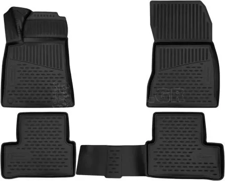 Novline ΜΑΡΚΕ ΠΑΤΑΚΙΑ ΣΕ ΣΚΑΦΗ TPE ΛΑΣΤΙΧΟ ΓΙΑ MERCEDES A-CLASS W176 5D 2015+ ΣΕ ΜΑΥΡΟ ΧΡΩΜΑ NOVLINE - 4 ΤΕΜ. EXP.ELEMENT3D021320K/NV