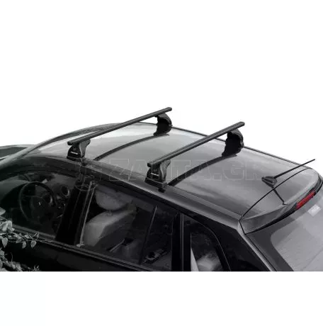 Nordrive ΜΠΑΡΕΣ ΟΡΟΦΗΣ ΑΛΟΥΜΙΝΙΟΥ ΜΑΥΡΗ (M) 120cm HELIO BLACK ΧΩΡΙΣ ΚΛΕΙΔΙ max90kg​ NORDRIVE - 2 TEM. N15070 