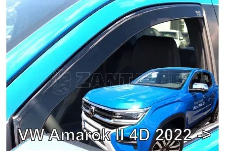 Heko ΣΕΤ ΑΝΕΜΟΘΡΑΥΣΤΕΣ ΑΥΤΟΚΙΝΗΤΟΥ ΓΙΑ VW AMAROK 4D 2022+ ΑΠΟ ΕΥΚΑΜΠΤΟ ΦΙΜΕ ΠΛΑΣΤΙΚΟ HEKO - 4 ΤΕΜ. ΑΝΕΜ.SET31035 